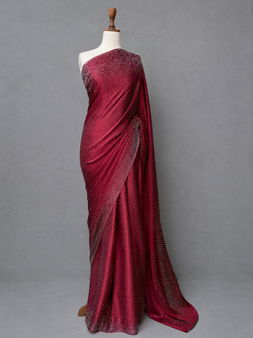 Royal Shades Saree Collection – Rose Pink, Plum & Maroon Elegant Saree