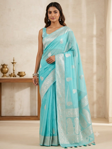 Pure Fabric Banarsi Saree